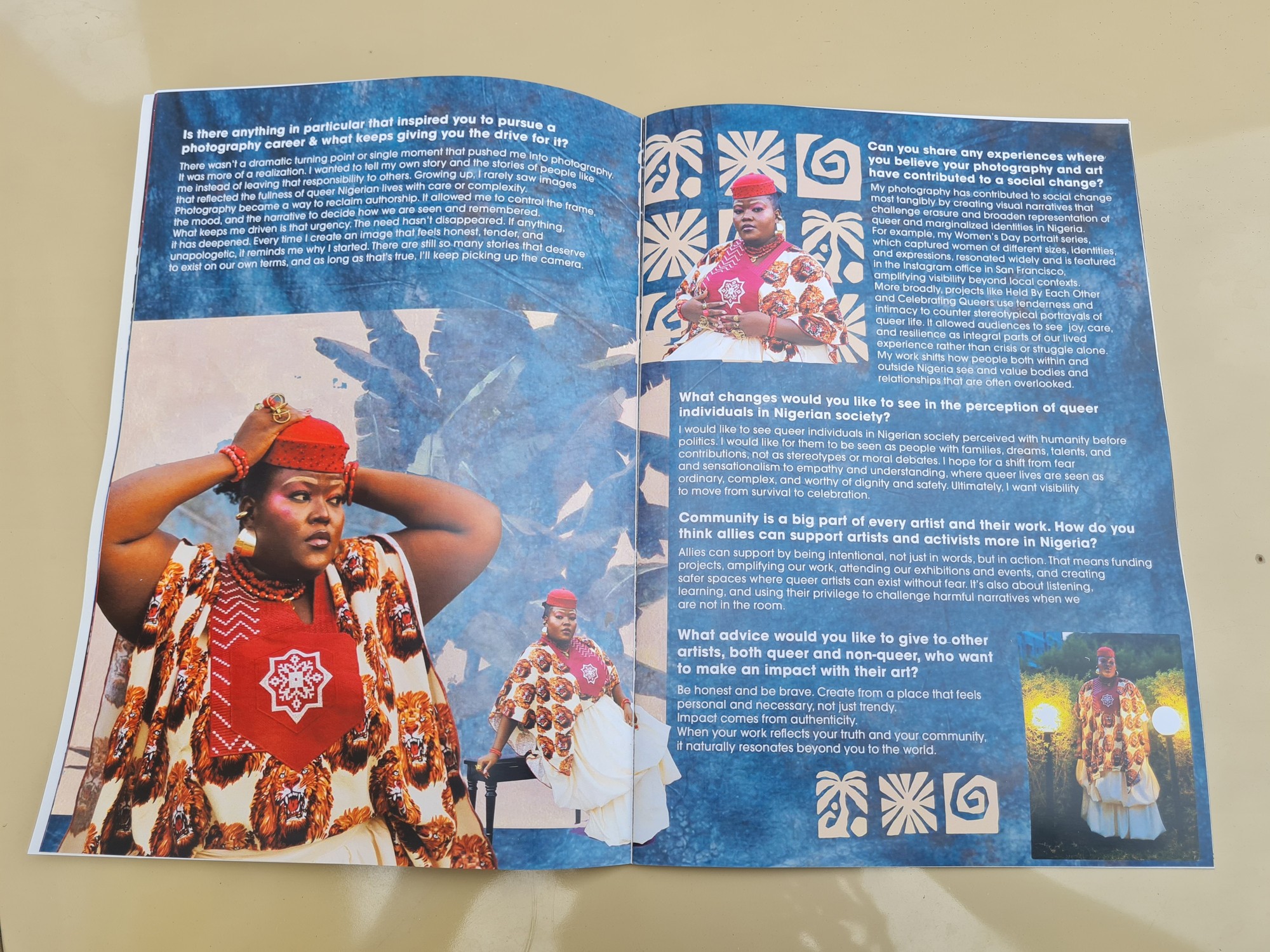 Interview Spread - Alexandra Obochi - slide 2