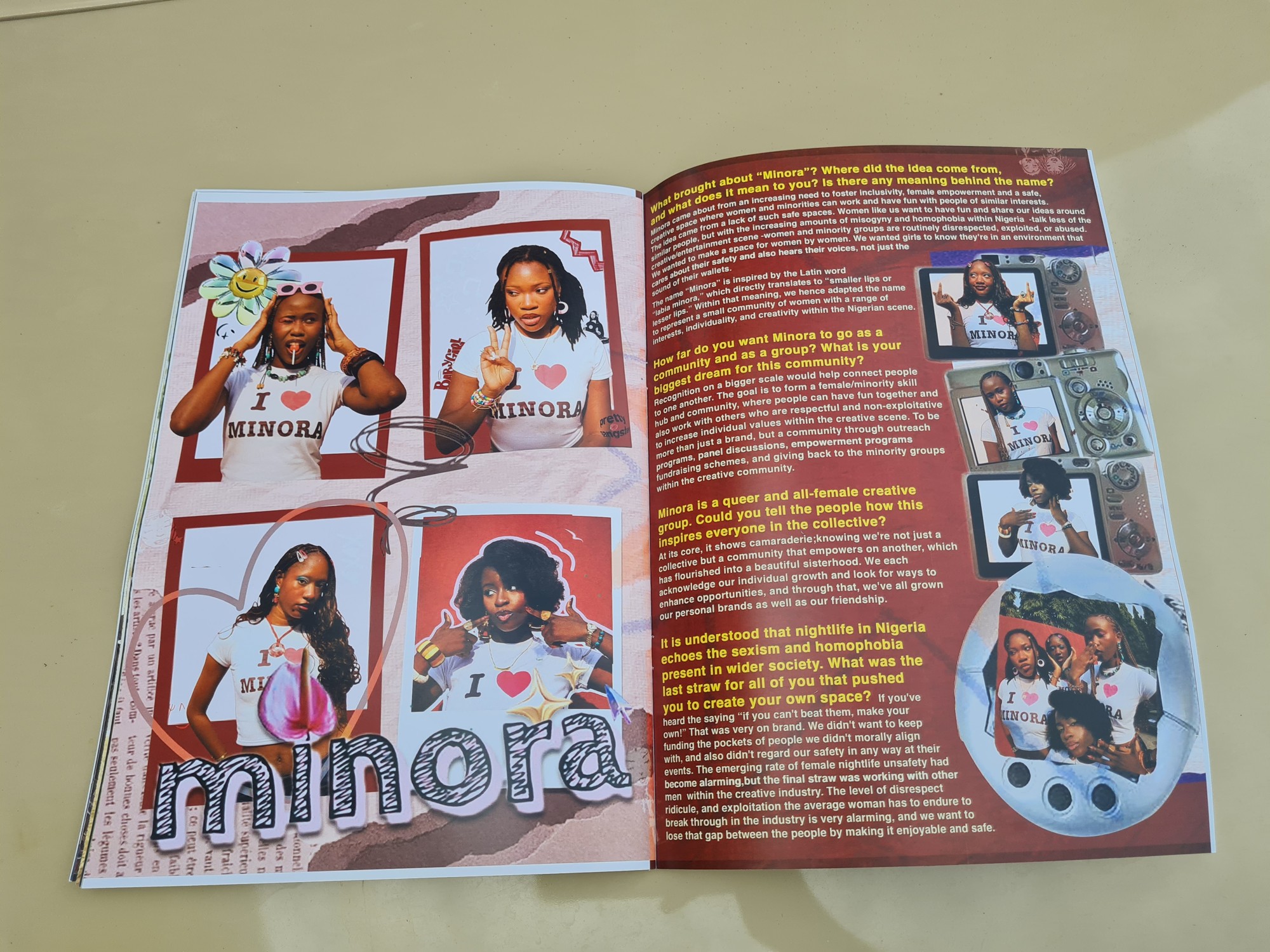 Interview Spread - Minora - slide 2