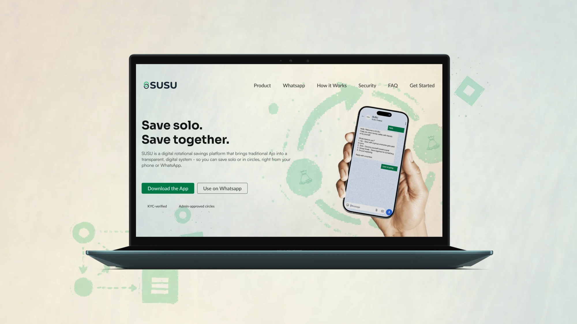 SUSU - hero screen 1