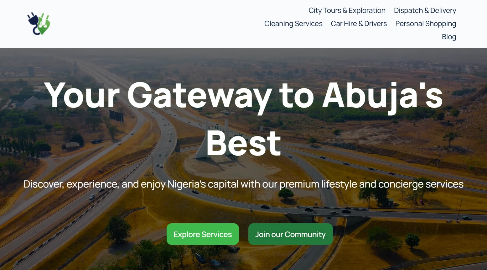 NaijaPlug - homepage screenshot